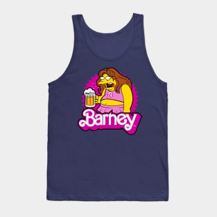 Funny Drunk Mashup Drinking Cross-dresser Cartoon Tank Top